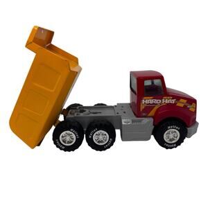 Vintage Nylint '97 Hard Hat Construction Dump Truck Pressed Steel 7.5" EUC